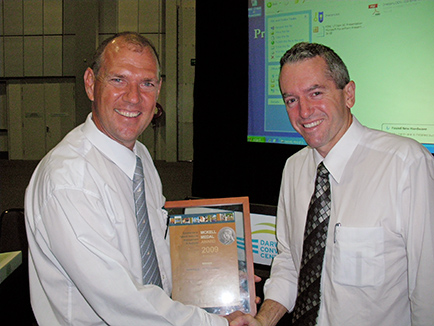 Bill with WA Minister for Agriculture Terry Redman.